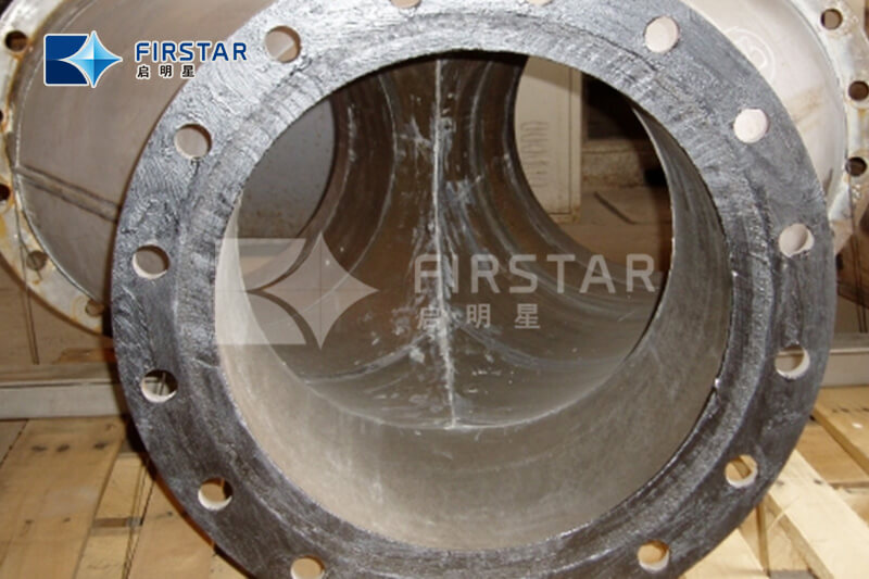 Ceramic Lined Wye Feed Pipe&Tees Ceramic Lined Wye Feed Pipe&Tees