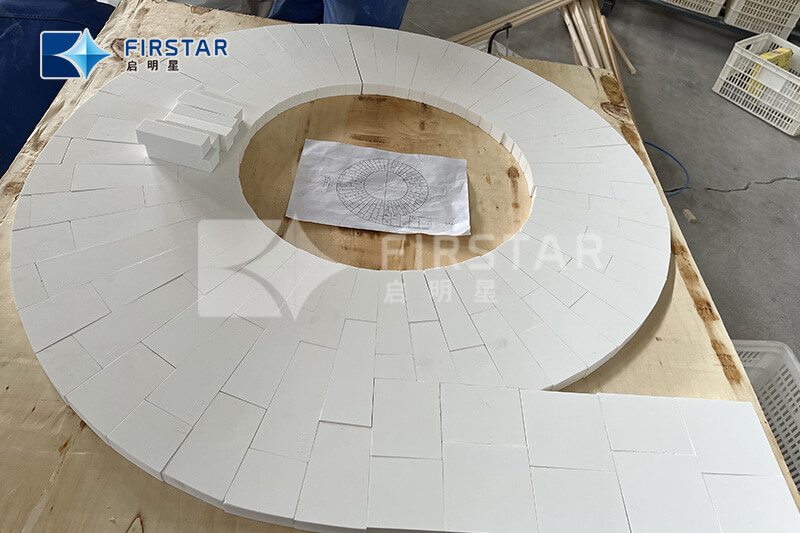 Abrasion-Resistant Pre-engineered Ceramic tiles Cyclone Linings Abrasion-Resistant Pre-engineered Ceramic tiles Cyclone Linings