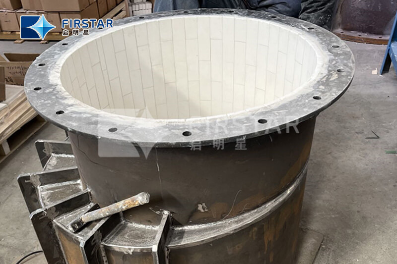 CERAMIC LINED COMPONENTS AND BENDS, Cyclone Feed Distributor CERAMIC LINED COMPONENTS AND BENDS, Cyclone Feed Distributor